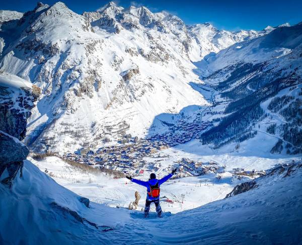 Le paradis du freeride