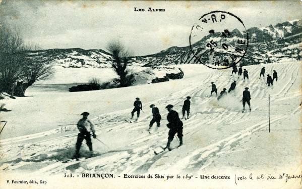 Les débuts du ski alpin
