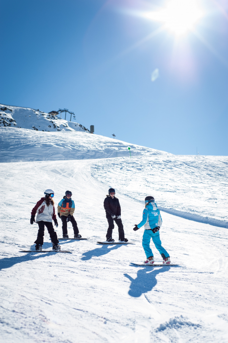 Cours particulier de snowboard- ESI Les Menuires