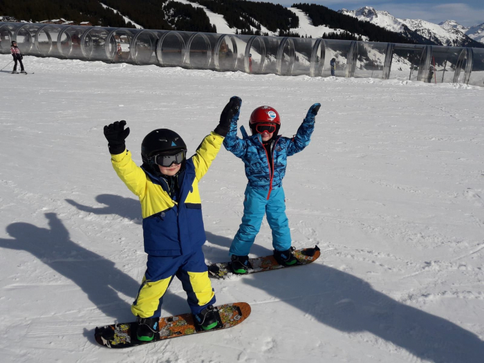 Initiation Baby snowboard