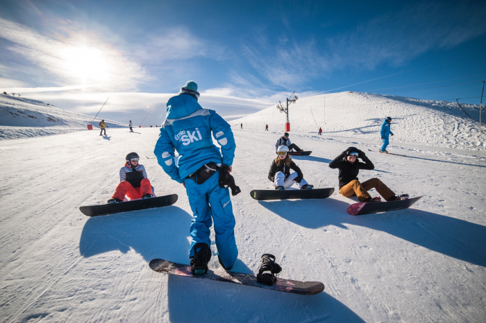 Cours de snowboard