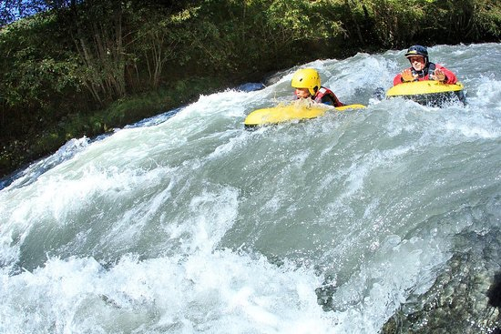 Nage en eau-vive