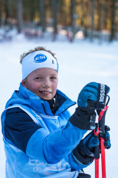 Cours collectif enfant ski nordique