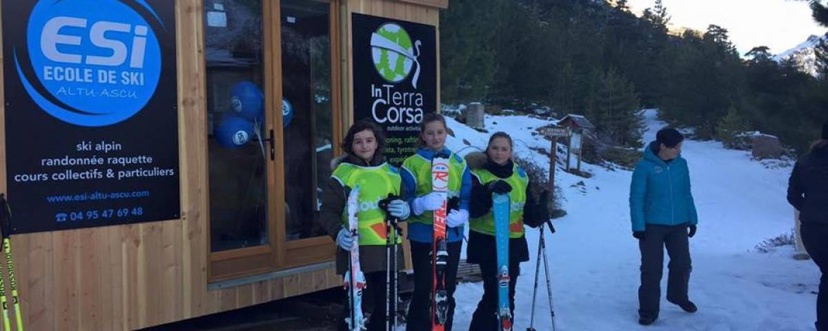 Ouverture de la première école de ski ESI en Corse !