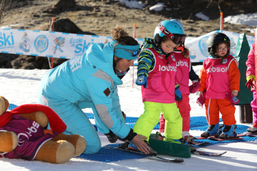Jardin d'enfant ski alpin