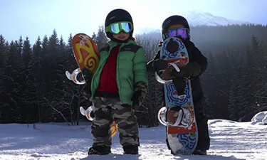 Initiation Baby snowboard