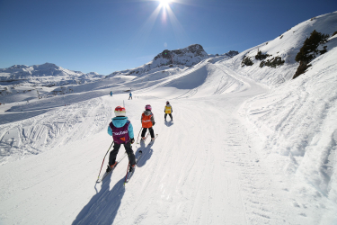 Cours collectifs enfants ski alpin