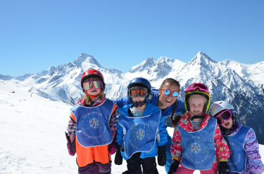 Cours de ski pour tout petits les 2 alpes