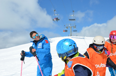 cours collectifs de ski enfants alpe d'huez