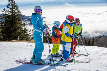Cours Collectifs enfants ski alpin TOP 5