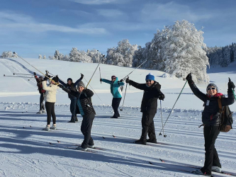 Cours collectif adulte ski nordique