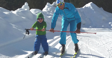 Cours collectif enfant ski nordique