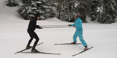 Cours particulier ski nordique