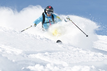 Sortie hors-piste à Courchevel