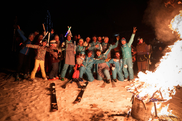 Descente aux flambeaux / lampions