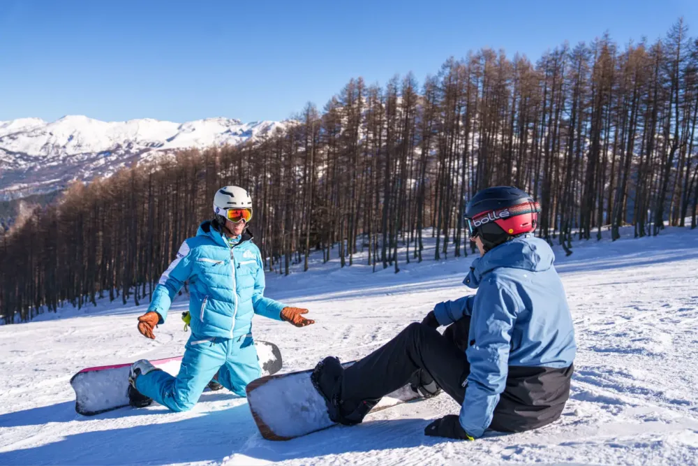 Private snowboard lessons