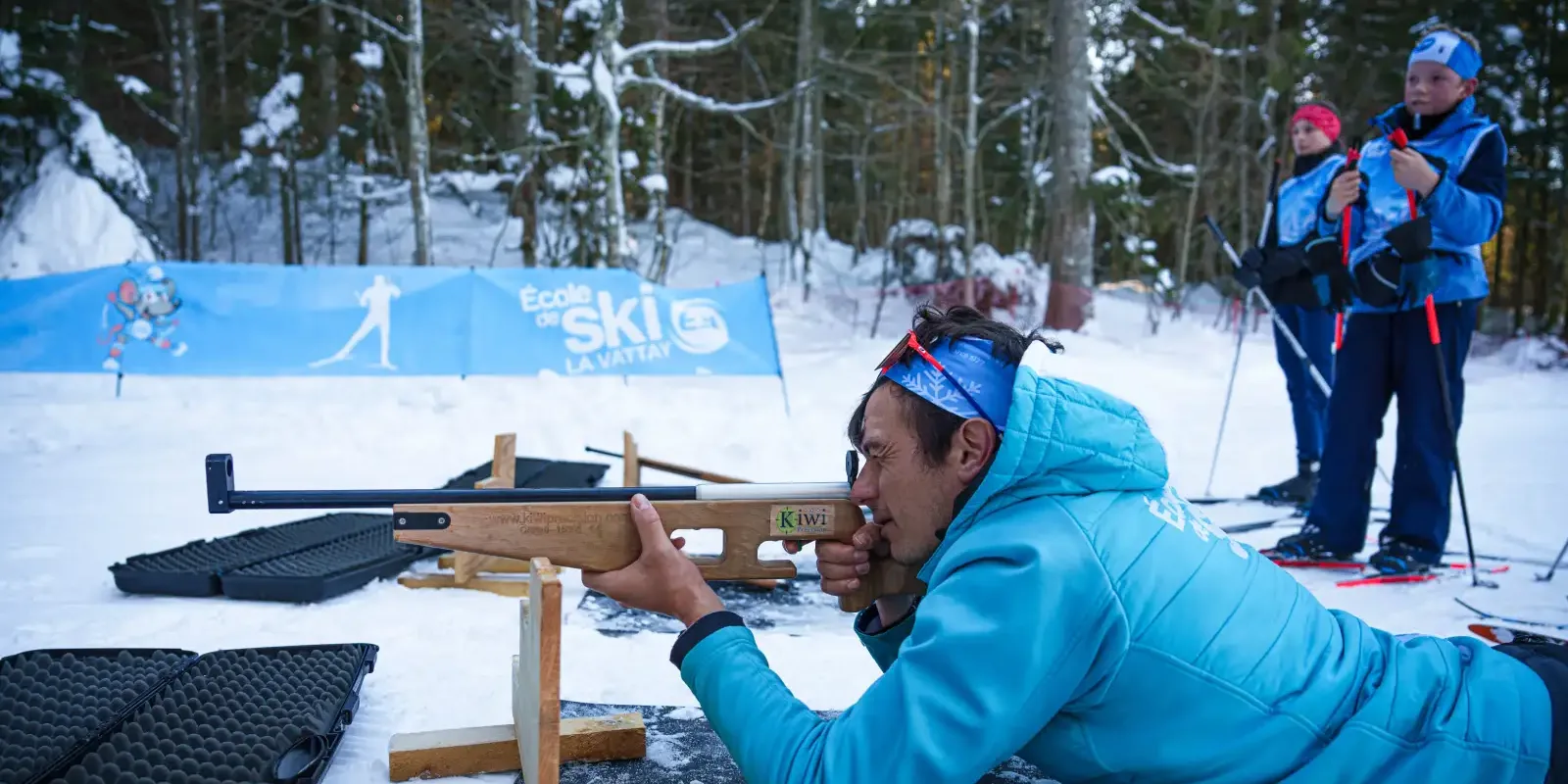 Bild aus dem Reportage M6: Die Phantasie des Biathlons mit der ESi!