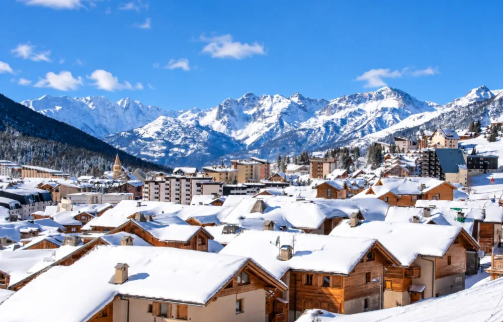 Ski resort Montgenèvre, CH