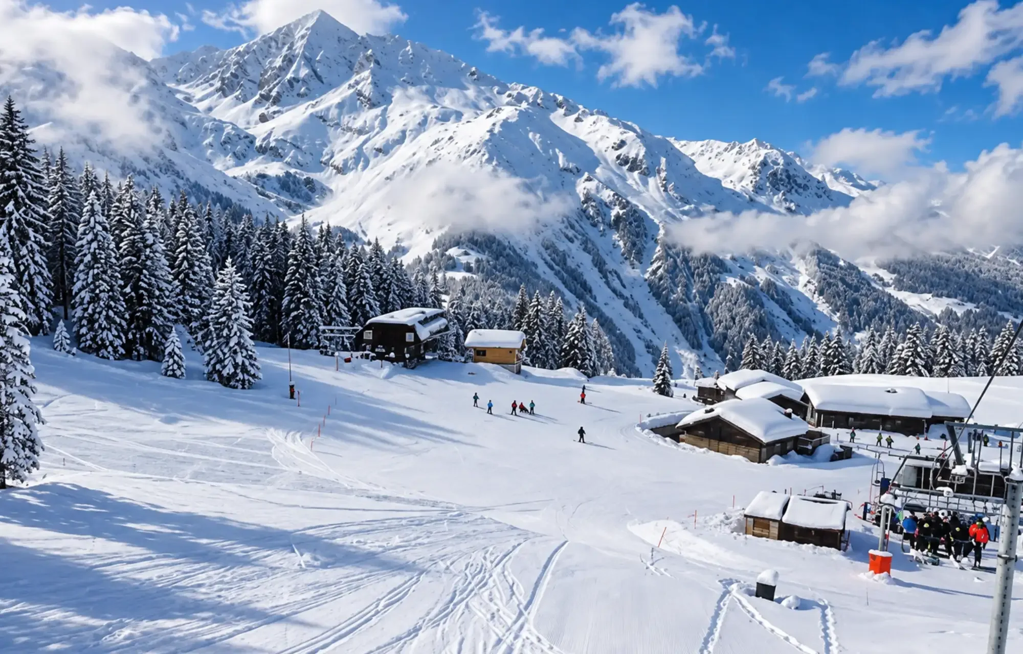 Ski resort Sainte Foy Tarentaise