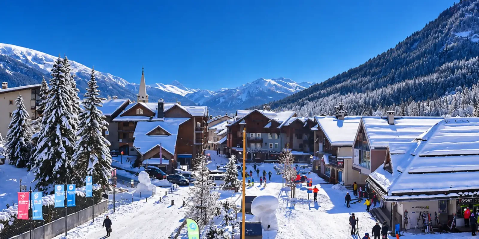 Bild für La neige kommt in den Skigebieten kräftig auf die Beine