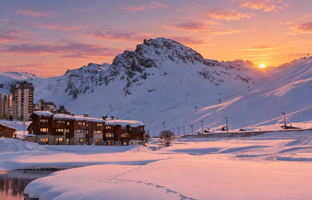 Ski resort Tignes