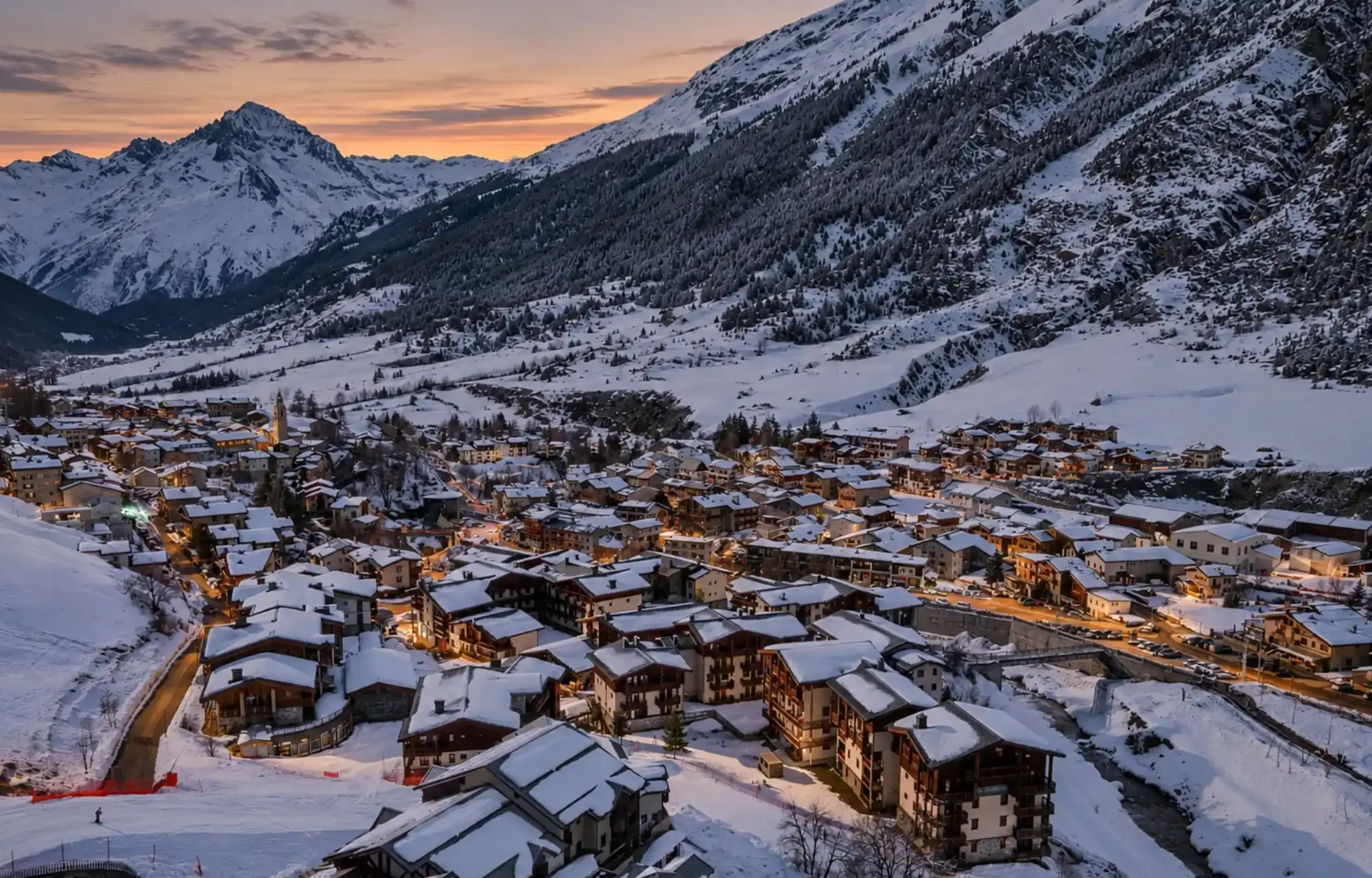 Ski resort Val Cenis