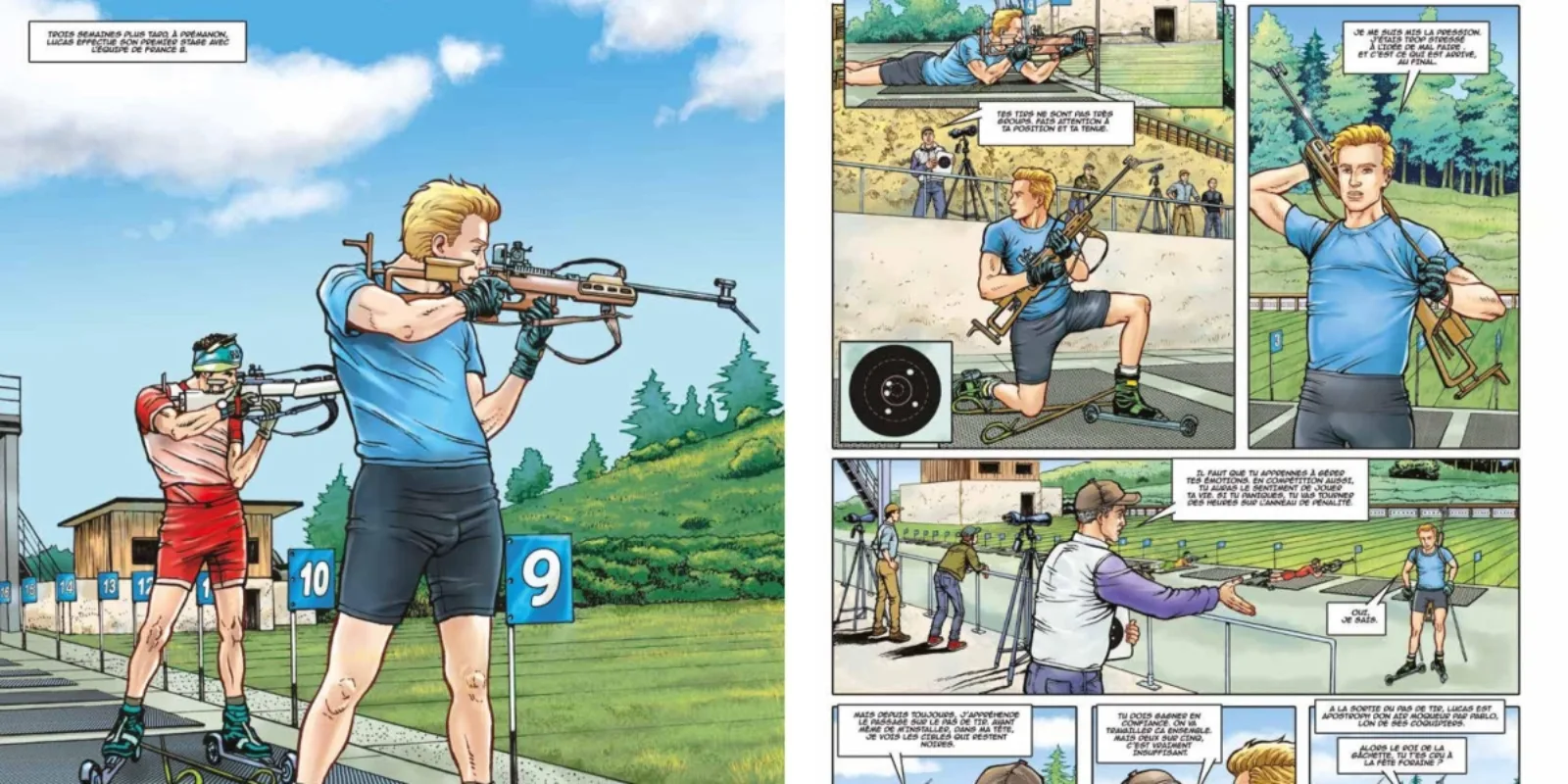 Image for « Première Cible » : la BD évènement sur le Biathlon !